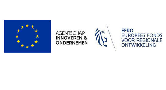 logo's Europese Unie, Hermes fonds en EFRO